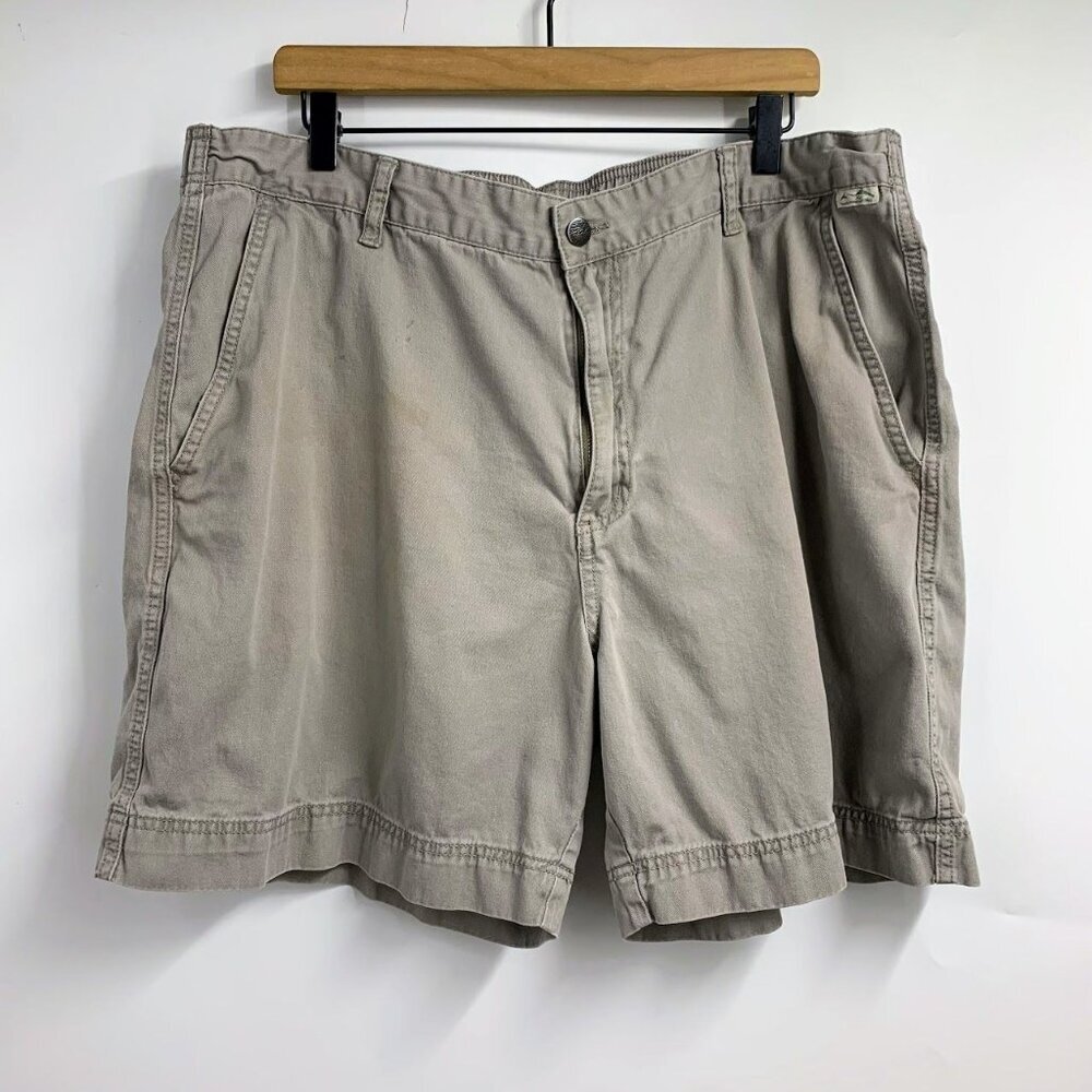 Tommy Bahama Men's Island Zone Cotton Slash Pocket Flat Front Chino Shorts SZ 40